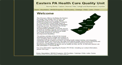 Desktop Screenshot of easternpa-hcqu.org